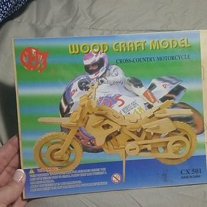 Wood craft model